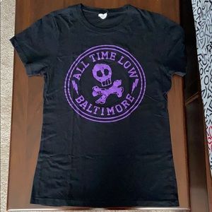 All Time Low Skull Logo T-Shirt
